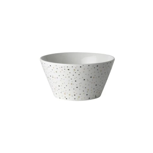Dutch Rose Amsterdam Loft Kom 10 Cm Wit Glitter