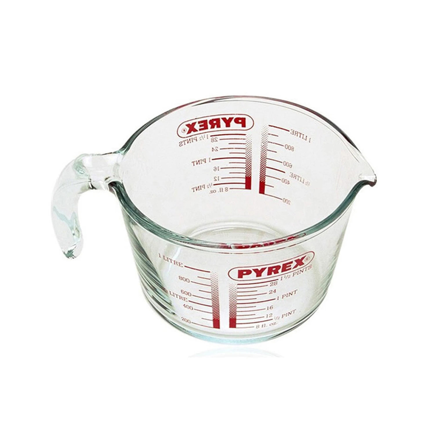 Pyrex Prep & Store Classic Maatbeker 1,0L Glas 3 Pyrex Prep & Store Classic Maatbeker 1,0L Glas
