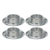 Excellent Houseware Eierdopset RVS 4 Stuks -Beste Keukenspullen 101 1221 1 4