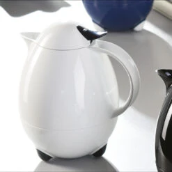 Leifheit Columbus Thermoskan 1.0 L Wit -Beste Keukenspullen 101 1283 1 6