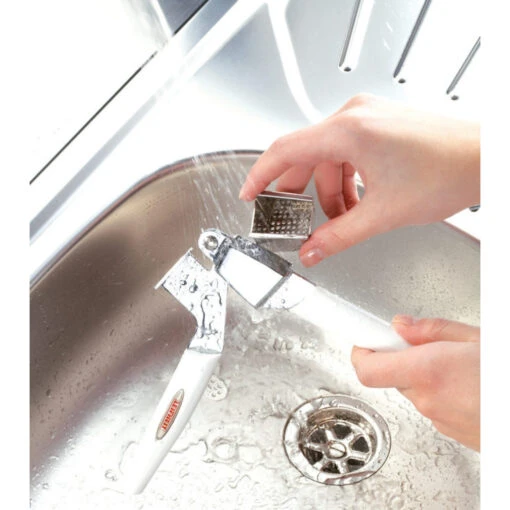 Leifheit ComfortLine Knoflookpers Wit - Afbeelding 2