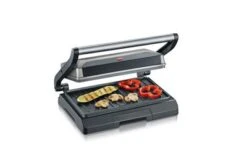 Severin Compacte Multigrill 800W Grijs MetallicKG 2394 -Beste Keukenspullen 101 2394 3 1
