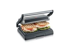 Severin Compacte Multigrill 800W Grijs MetallicKG 2394 -Beste Keukenspullen 101 2394 5 1