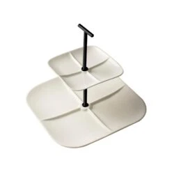 Gusta Etagere 2-laags Wit