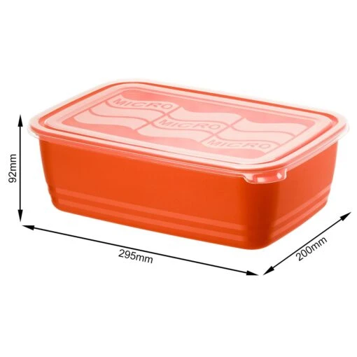 Rotho Magnetrondoos 3,7 L ECO Papaya Rood - Afbeelding 2