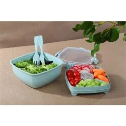 Sistema Renew Saladebak Meervaks 1.1 L Blauw -Beste Keukenspullen 101 3567 8 1