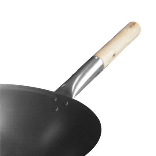 Kitchen Basics Wokpan Ø40 Cm Met Houtensteel - Afbeelding 2