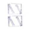 Tafelkleedklem Plastic Transparant 4st. -Beste Keukenspullen 101 4651 1