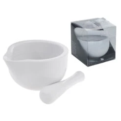 Excellent Houseware Vijzel Porselein Wit -Beste Keukenspullen 101 5102 3 1