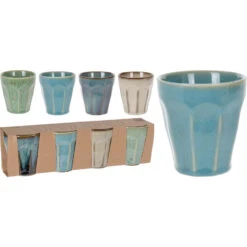 Excellent Houseware Mokken Zonder Oor 4 Stuks -Beste Keukenspullen 101 5120 4 1