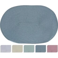 Placemat Ovaal 44X29 Cm 5 Assorti