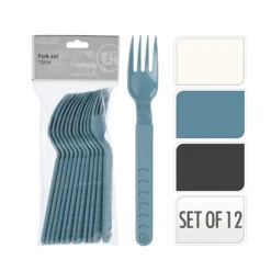 Excellent Houseware Vorkenset 18,5 Cm 12 Stuks -Beste Keukenspullen 101 5924 4 1