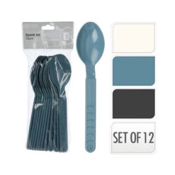 Excellent Houseware Lepelset 18.5 Cm 12 Stuks -Beste Keukenspullen 101 5948 4 1