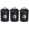 Excellent Houseware Voorraadblikkenset 3-delig -Beste Keukenspullen 101 6232 1 1