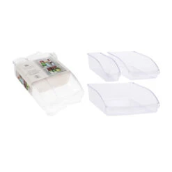 Excellent Houseware Koelkast Opbergbakken 3-delig 7 Excellent Houseware Koelkast Opbergbakken 3-delig -Beste Keukenspullen 101 6503 3 1 1