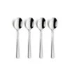 Amefa Neptune Koffielepels 4 Stuks -Beste Keukenspullen 101 6734 1