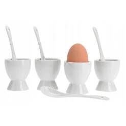Excellent Houseware Eierdopset Met Lepels 8 Stuks