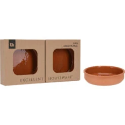 Excellent Houseware Tapasschalen Terracotta 2 Stuks -Beste Keukenspullen 102 0030 3 1