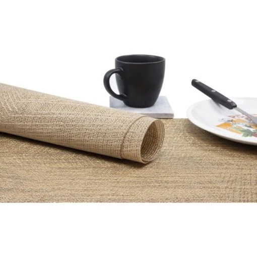 Placemat 30x45cm Poly Goud - Afbeelding 2