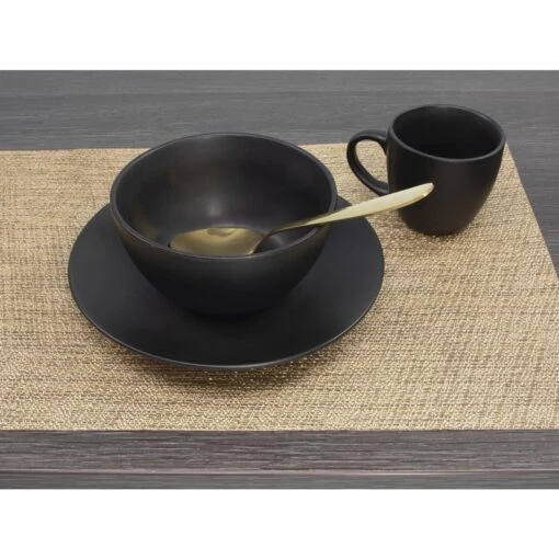 Placemat 30x45cm Poly Goud - Afbeelding 3