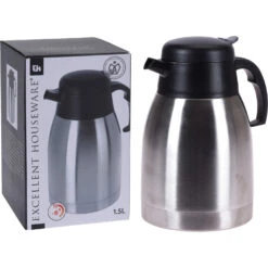Excellent Houseware Koffiekan 1.5 Liter Rvs -Beste Keukenspullen 102 0600 3 1