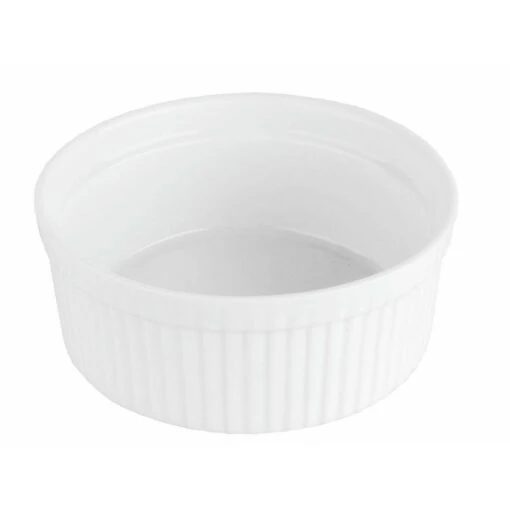 Souffleschaaltje 12x5cm Wit