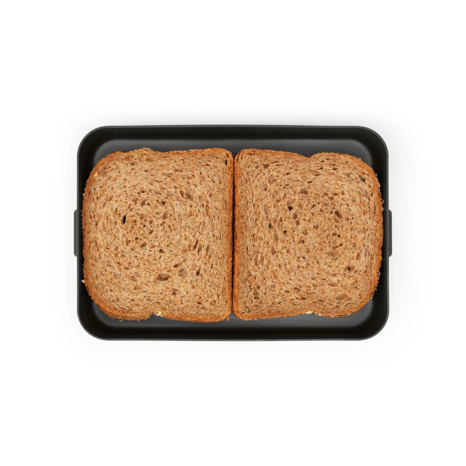 Brabantia Make & Take Lunchbox Plat Donkergrijs 5 Brabantia Make & Take Lunchbox Plat Donkergrijs - Afbeelding 3