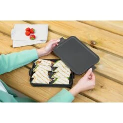 Brabantia Make & Take Lunchbox Plat Donkergrijs 14 Brabantia Make & Take Lunchbox Plat Donkergrijs -Beste Keukenspullen 102 2704 6 1