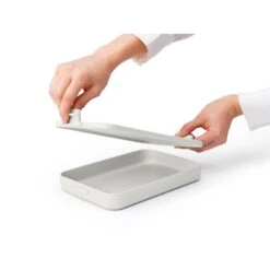 Brabantia Make & Take Lunchbox Plat Lichtgrijs -Beste Keukenspullen 102 2841 3 1