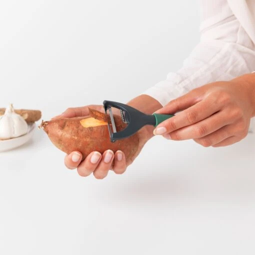 Brabantia Tasty+ Dunschiller Y-vorm Fir Green - Afbeelding 4