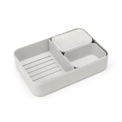 Brabantia Make & Take Bento Lunchbox Groot Lichtgrijs