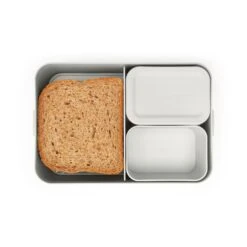 Brabantia Make & Take Bento Lunchbox Groot Lichtgrijs -Beste Keukenspullen 102 3503 3 1