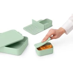 Brabantia Make & Take Bento Lunchbox Groot Jade Groen -Beste Keukenspullen 102 3527 5 1