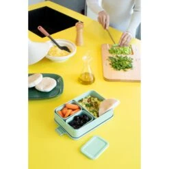Brabantia Make & Take Bento Lunchbox Groot Jade Groen -Beste Keukenspullen 102 3527 6 1