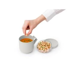 Brabantia Make En Take Soepbeker Lichtgrijs -Beste Keukenspullen 102 3848 3 1