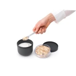 Brabantia Make En Take Yoghurtbeker 0,5 Liter Donkergrijs -Beste Keukenspullen 102 4180 3 1