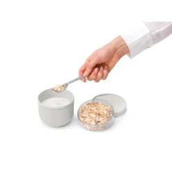 Brabantia Make En Take Yoghurtbeker 0,5 Liter Lichtgrijs -Beste Keukenspullen 102 4203 3 1