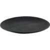 Bord 27cm Mat Zwart