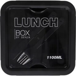 Senza Lunch Box 1100 Ml Tarwestro Zwart -Beste Keukenspullen 102 4460 5 1