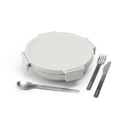 Brabantia Make En Take Lunchkom 1 Liter Lichtgrijs - Afbeelding 2