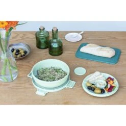 Brabantia Make En Take Salade Lunchkom 1,3 Liter Jade Groen -Beste Keukenspullen 102 6382 6 1
