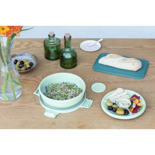 Brabantia Make En Take Salade Lunchkom 1,3 Liter Jade Groen - Afbeelding 6