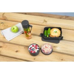 Brabantia Make En Take Ontbijt En Lunchset Dark Grey -Beste Keukenspullen 102 6740 5 1