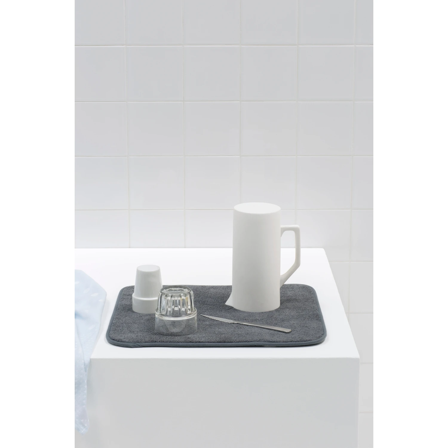 Brabantia SinkSide Afdruipmat Microvezel 47x40 Cm 5 Brabantia SinkSide Afdruipmat Microvezel 47x40 Cm - Afbeelding 3