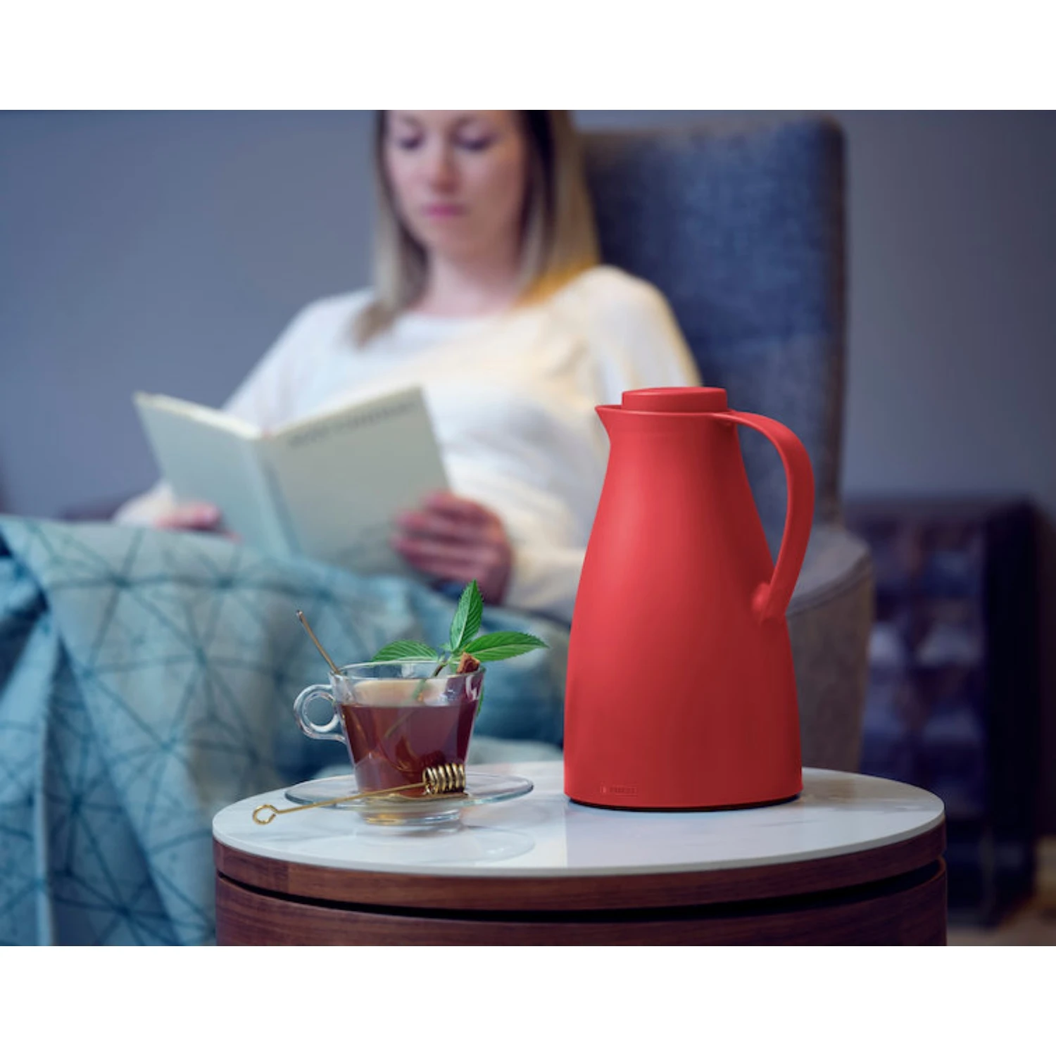 Leifheit Harmonic Isoleerkan 1.0 L Donkerrood 5 Leifheit Harmonic Isoleerkan 1.0 L Donkerrood - Afbeelding 3