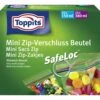 Toppits Safeloc Mini Zip-Zakjes 150 Ml + 380ml 40 Stuks -Beste Keukenspullen 103 1729 1