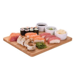 Sushiset Bamboe Porselein 4-delig -Beste Keukenspullen 104 0630 5 1