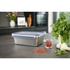 Tefal Masterseal RVS Vershouddoos Rechthoek 3.0 L 12 Tefal Masterseal RVS Vershouddoos Rechthoek 3.0 L -Beste Keukenspullen 104 0710 5 1
