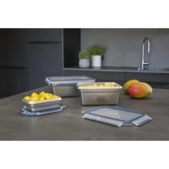 Tefal Masterseal RVS Vershouddoos Rechthoek 3.0 L 13 Tefal Masterseal RVS Vershouddoos Rechthoek 3.0 L -Beste Keukenspullen 104 0710 6 1