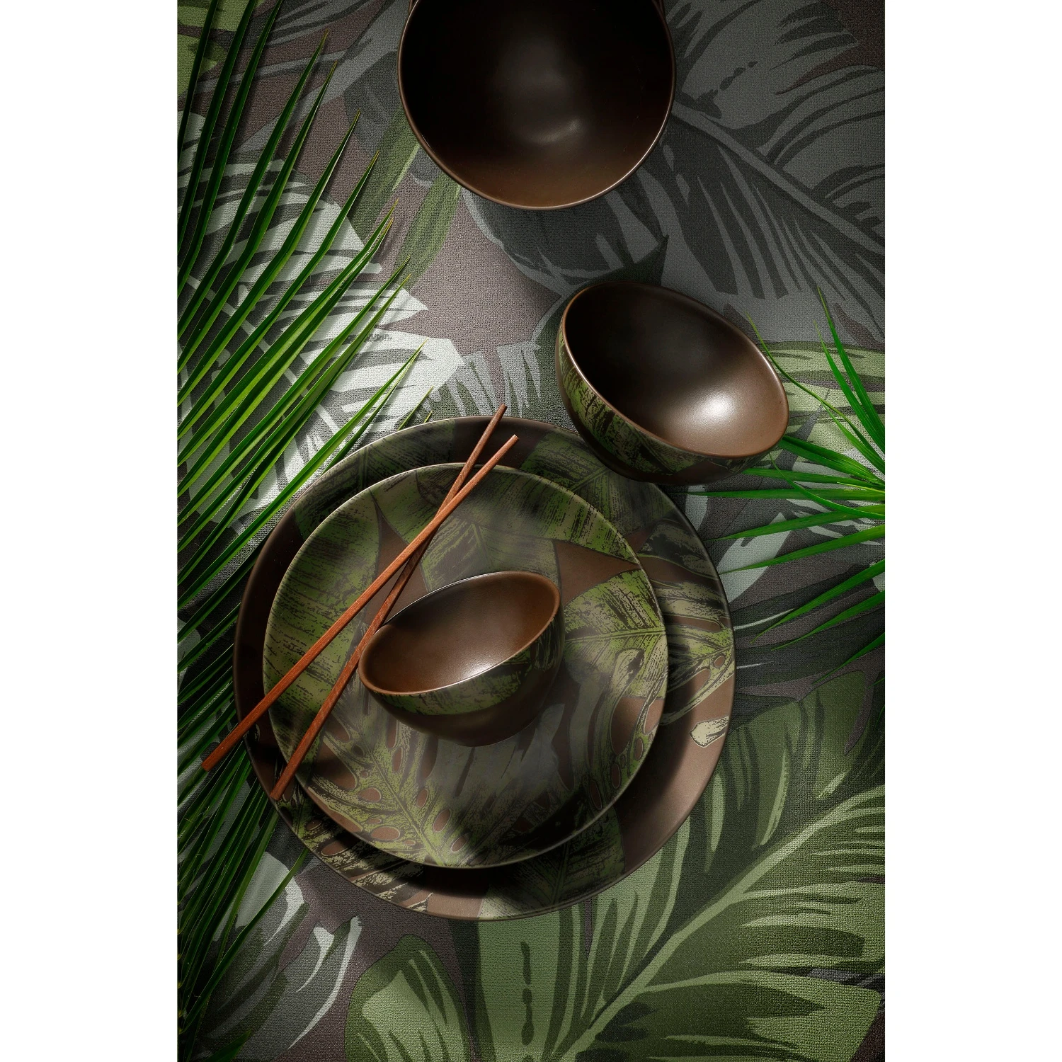 Bord Diep 21 Cm Jungle Aurora 5 Bord Diep 21 Cm Jungle Aurora - Afbeelding 3